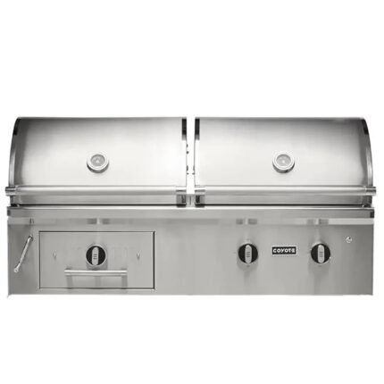 Coyote 50″ Hybrid Built-In Gas and Charcoal Grill