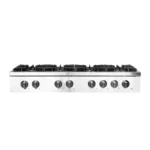 Forno Lseo 48-Inch 8-Burner Gas Rangetop with Griddle, Stainless Steel (FCTGS5737-48) - Image 4