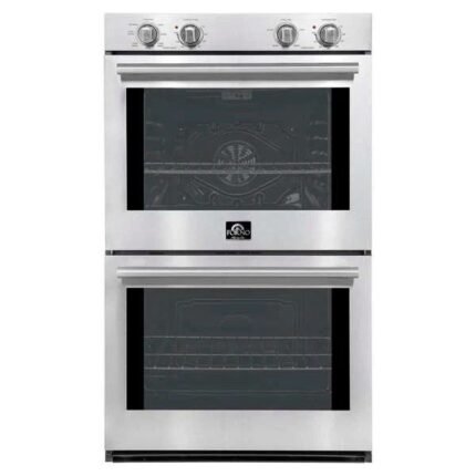 FORNO Vomero 30-Inch Built-In Double Electric Wall Oven, 10.0 cu. ft. Total Capacity, Stainless Steel (FBOEL1324-30)